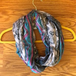 Forever 21 Paisley Infinity Scarf
